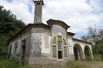 Estação de Codeçoso, em 2016