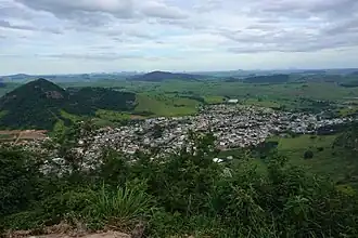 Vista parcial de Ecoporanga