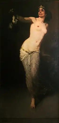 Éder Gyula (1875-1945). Salomé com a cabeça de João Batista.