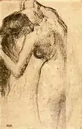 Desenho de Edgar Degas
