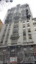 Edifício Sampaio Moreira em reforma