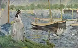 Édouard Manet, O Sena perto de Argenteuil, 1874