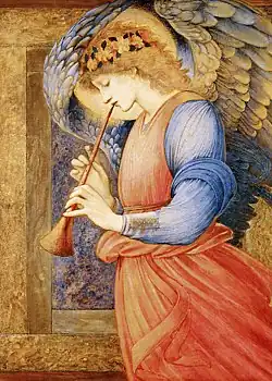 An Angel Playing a Flageolet - Sudley House, Liverpool, England