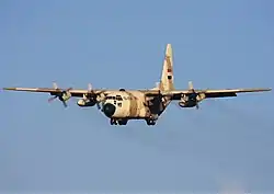 Um C-130H egípcio.