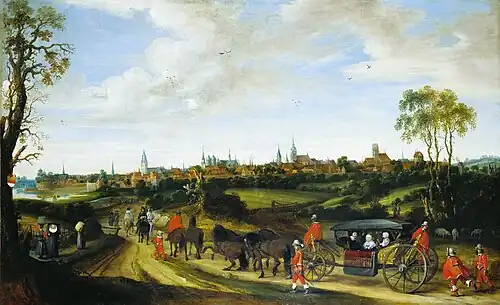 A chegada de Adrian Pauw a Münster (1646)