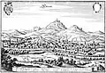 Eisenach em 1647, por Merian