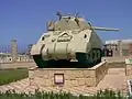 M4 Sherman exposto no Museu Militar de El Alamein.