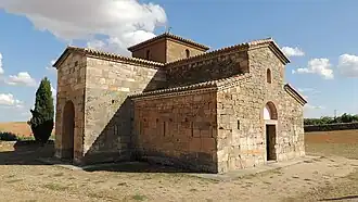 Templo de San Pedro de la Nave, século VII, perto de Zamora, Espanha