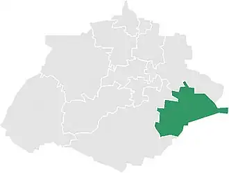 Localização de El Llano no estado de Aguascalientes