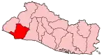 Localização de Sonsonate