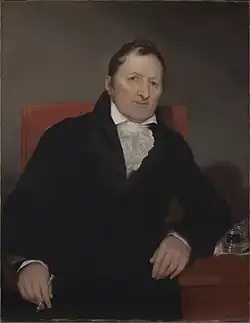 Eli Whitney, inventor, 1822. Yale University Art Gallery
