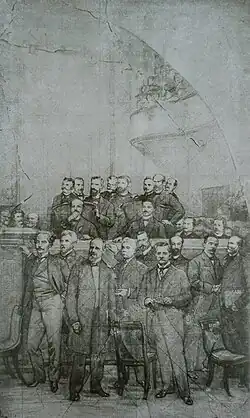 Segundo cartão de transferência da obra Assinatura da Constituição de 1891