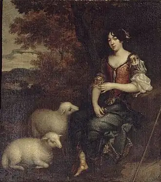 Élizabeth-Sophie Chéron Élisabeth-Sophie Chéron -Autorretrato como pastora