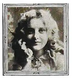 Ella Hall, estrela do seriado The Master Key, de 1914.