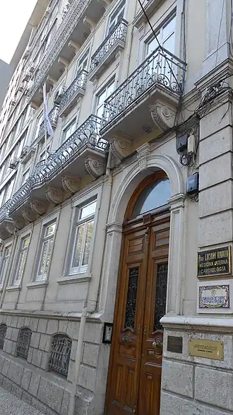 Fachada da Embaixada do Chipre em Lisboa