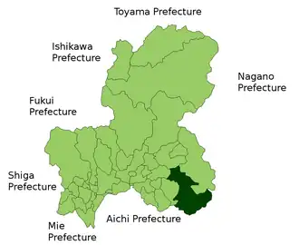 Localização de Ena