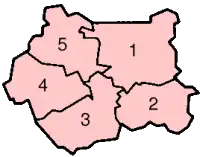 Localização de West Yorkshire