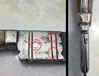 Sorocaban knife close-up