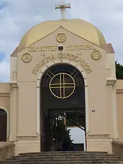 Entrada do cemitério municipal de La Puríssima Concepción