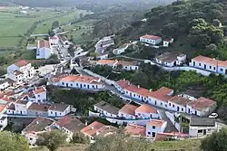 Vista parcial da vila de Aljezur