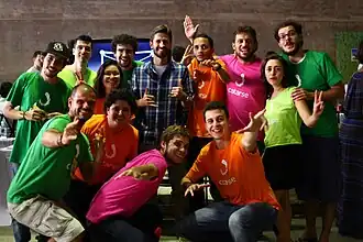 Equipe do Catarse no Festival CoCidade