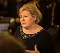 &nbsp;Noruega Erna Solberg, Primeira-Ministra