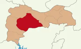 Distrito dentro da província