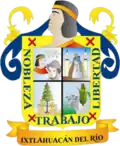 Brasão de armas de Ixtlahuacán del Río