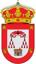 Brasão de armas de La Aldea del Obispo