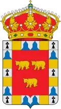Brasão de armas de Osera de Ebro