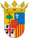 Brasão de armas de Petilla de Aragón