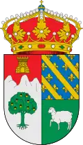 Brasão de armas de Tinieblas de la Sierra