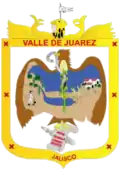 Brasão de armas de Valle de Juárez