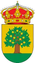 Brasão de armas de Castaño del Robledo