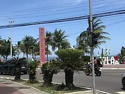 Entrada da Praia da Costa pela Avenida Champagnat