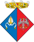 Brasão de armas de La Bisbal del Penedès