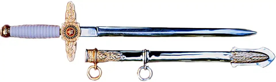 Espadim de Tiradentes.