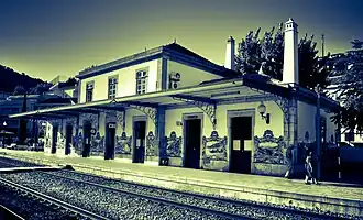 Estação Ferroviária do Pinhão, ao km 118 da Linha do Douro
