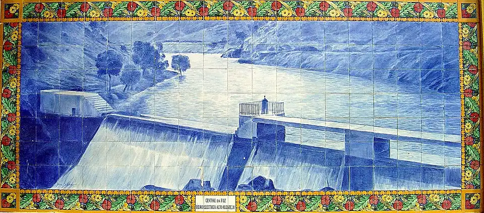 "Estação de Foz" Estação de Comboios de Vale do Peso.