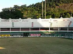 Estádio das Laranjeiras, local da primeira partida das finais da Copa do Brasil de 1992 entre Fluminense e Internacional.