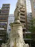Monumento de Netuno em La Coruña (Espanha)