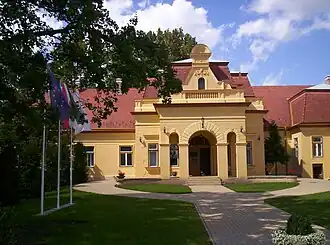 Castelo Esterházy em Szentlőrinc.