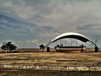 Litoral de Macapá visto do bairro Araxá