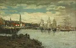 Sea port, National Gallery of Armenia