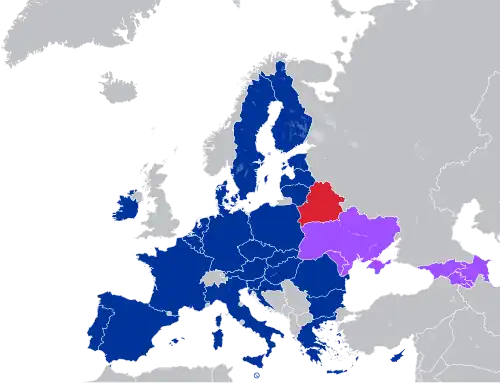 Ucrânia e a Associação Oriental em 2013