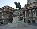 Castelo Real de Budapeste, monumento ao príncipe Eugênio