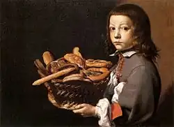 Menino com Cesta de Pães (c. 1655–1665)