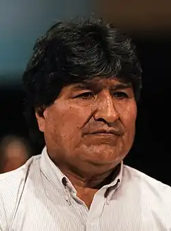 65° Presidente da Bolívia Evo Morales