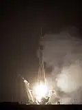Lançamento da Soyuz TMA-17 do Cosmódromo de Baikonur levando três integrantes da Expedição 22.
