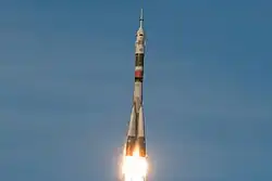 Lançamento em Baikonur.